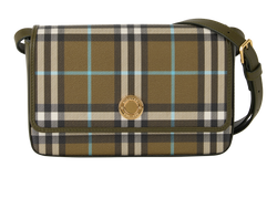 Check Hampshire, Canvas/Leather, Khaki, 8073907, B/DB, 4*